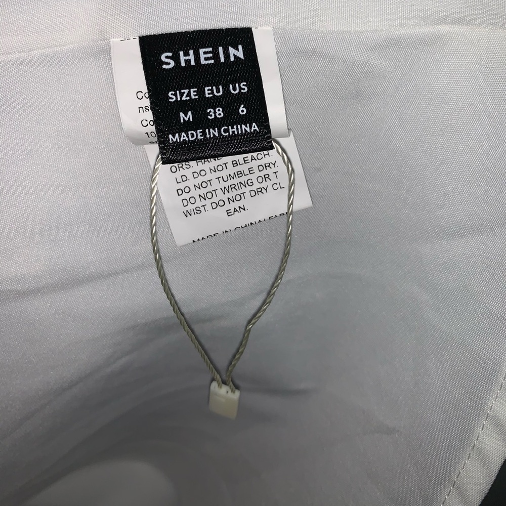 SHIEN VCAY Plant Print Sleeveless Dress Size M - Picture 3 of 12